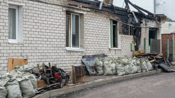 Professional Soot Cleanup technician working in Joppa, MD